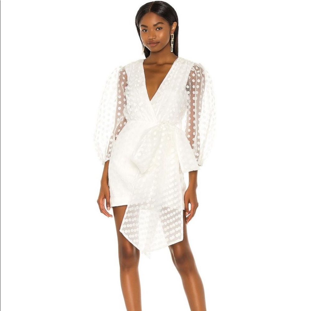 Lovers and Friends Alize Mini Dress in White